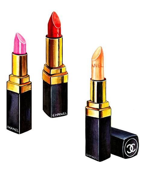 paris chanel lipstick drawing|chanel matte lipstick.